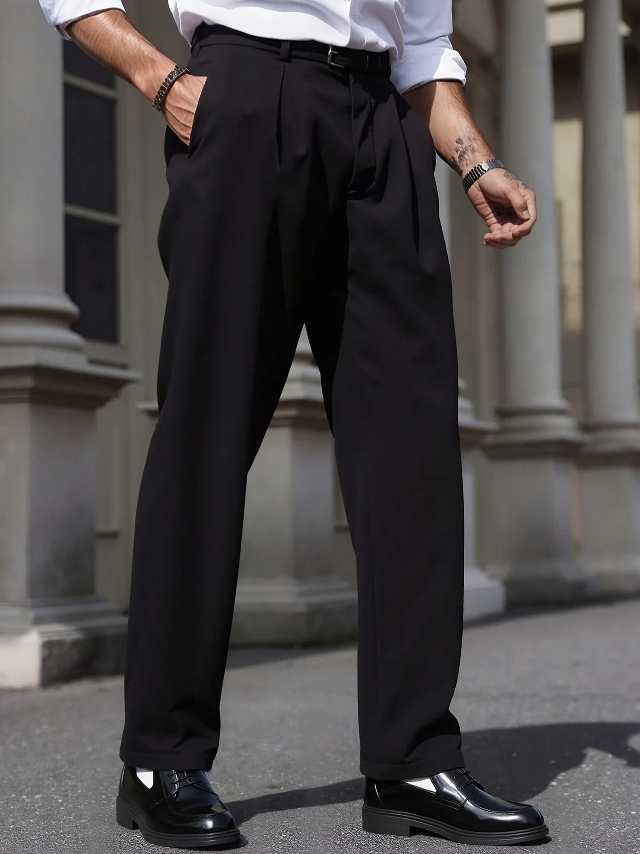 Convalis – Noble Fold Dress Pants